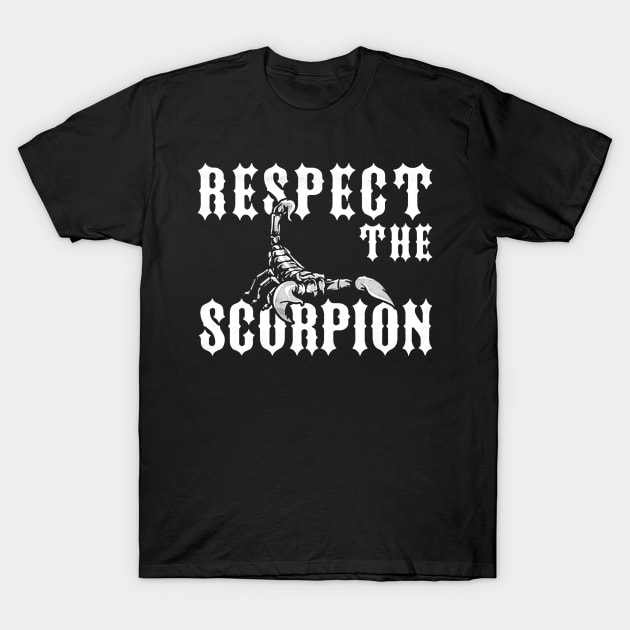 Scorpion T-Shirt by windupraditya6